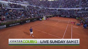 5.2K views · 120 reactions | WATCH Novak Djokovic v Alexander Zverev LIVE from the Internazionali BNL d'Italia final! Coverage begins at 8 AM ET | Tennis Channel | Facebook