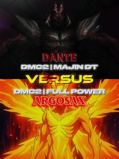 Dante (DMC2 Majin DT) #vs Argosax | Battle #wis #dmc #devilmaycry #dante