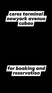 ceres terminal newyork avenue cubao #ProvincialBus #landtravel #IloiloCity #CeresTransport #ceres | Marchil Juanillo