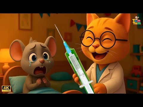 Today Tuesday the mouse has fever | Hindi Kids Poems | Kid Songs