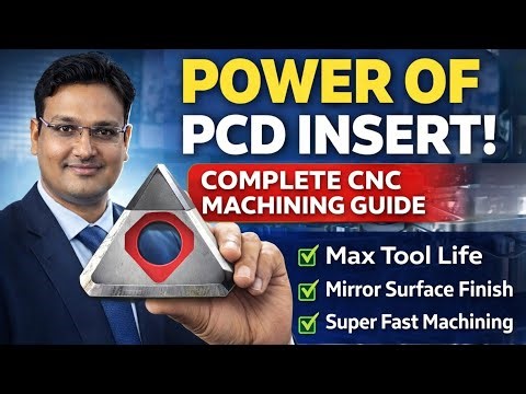 PCD Inserts Explained – Ultimate Guide for CNC Machining - Polycrystalline Diamond Inserts #cnc