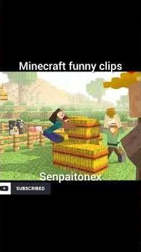 Minecraft funny clips #minecraft #ytshorts #shorts