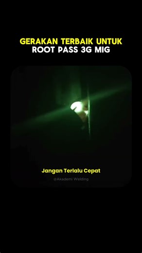 Gerakan Terbaik untuk Root Pass 3G MIG 🔥