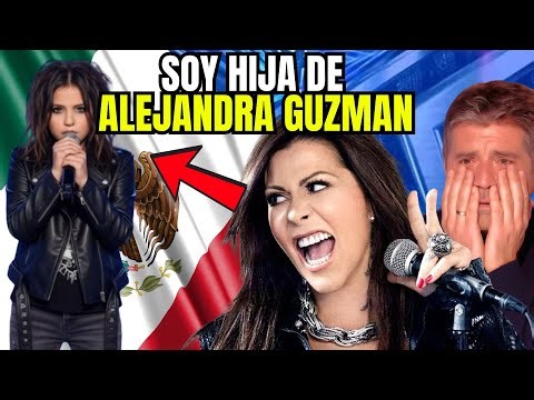 Aparece la HIJA NO RECONOCIDA de ALEJANDRA GUZMÁN y su voz ronca congela a todo el jurado