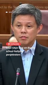 24K views · 153 reactions | Doxing leaves a digital footprint, said education minister Chan Chun Sing. "Imagine a young child doing something wrong, and it's on record forever. That child could be our child," he added. Of course, he went on to say, "No one is above the law," and rehabilitative measures and appropriate punishment must be implemented. | Mothership | Facebook