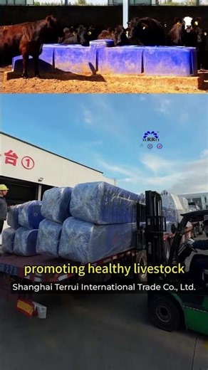 rectangular white calf hutch for livestock