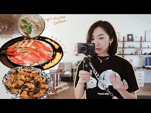 SEPTEMBER VLOG | 剪回短发啦｜最热的一天｜日式烧肉｜川味牛肉面｜盐酥鸡｜Mojito Coffee