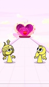 244K views · 10K reactions | Kiss Run Challenge _ Angel Oren vs Pinki #animation #reels#sprunki | Rico Amazing | Facebook