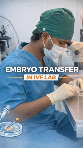 🍂𝓜𝓪𝓷𝓸𝓳✨️ on Instagram: "Embryo transfer is not just a medical procedure… It is the quiet moment that comes after months of injections, tests, waiting, fear, and hope. A carefully grown embryo from the lab is gently placed into the uterus — and in those few minutes, science meets faith. The procedure is simple and painless, but the responsibility behind it is immense. The precision of the embryologist, the guidance of the doctor, and the patience of the patient all come together for a singl