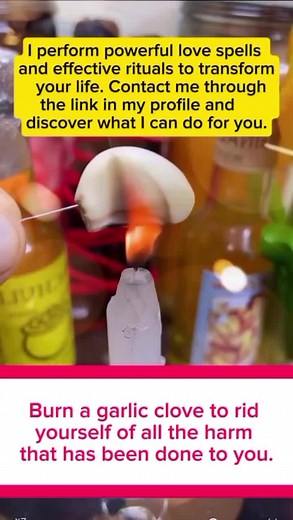 Burn Garlic for Protection and Harmony