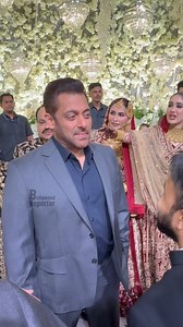 1.8M views · 66K reactions | Salman Khan Attend Wedding Ceremony Of His Friend Ayaz & Zeba #salmankhan | Bollywood Reporter | Facebook