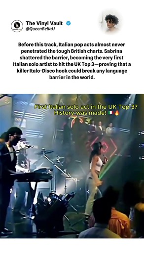 The song that made chart history for Italian pop.