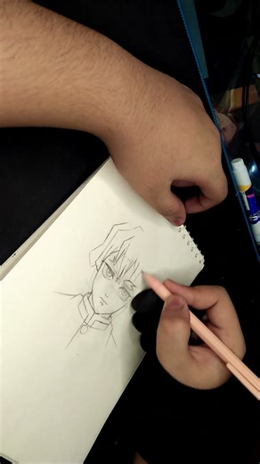 🎨 "Sketching Zenitsu Part 1 – Demon Slayer Lightning!"