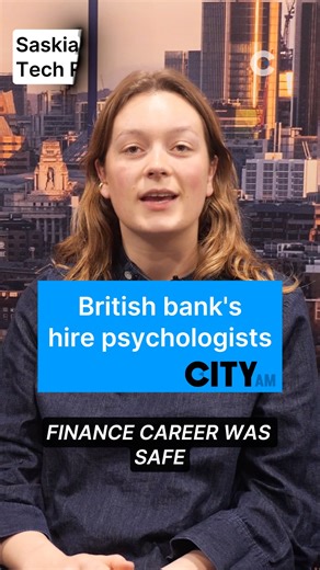 City AM | The City of London is undergoing a total shift. 🏦 While the industry races to automate, British banks are hunting for psychologists to... | Instagram