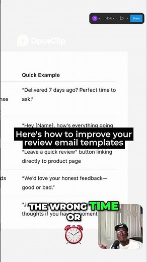Here's how to improve your review email templates
