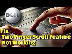 How to Fix Two Finger Scroll Not Working on Dell Laptop | Windows 10 Solution