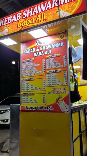 Afsa bought kebab in front of the Muara Bungo Regent's house #shorts #shorts #children #muarobung...