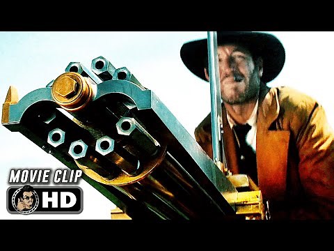 Gatling Gun Battle Scene | THE MAGNIFICENT SEVEN (2016) Movie CLIP HD