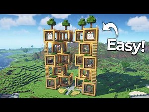 ⛏️ Minecraft :: How to build an Ultimate Cube Survival Base 🏡 [마인크래프트 엄청난 큐브 야생 집짓기 건축강좌]