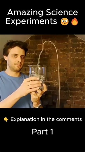 Science is mind-blowing!😳🔥Part 1 #science #physics #experiment #shorts #viral
