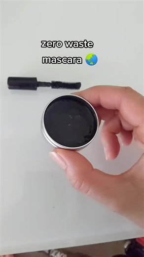 Zero Waste Cake Mascara Recipe | How I Make it