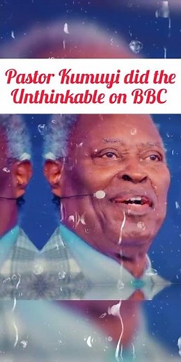 Nobody see it coming! Pastor Kumuyi did the unbelievable on BBC African section | DCLM