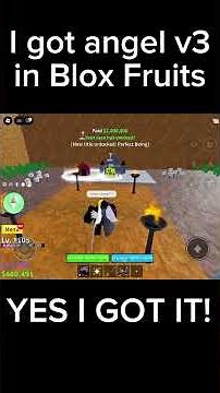 Getting angel v3 in Blox Fruits! #roblox #bloxfruits