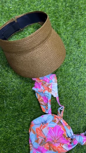 Luxe Collection on Instagram: "Bikini Available 🤍 Size: Large Visor Hat Available 🤍 📍Pickup & Purchase Inside @edgeshopping2 Upstairs Payless #ShopLuxeCollection #LuxeCollection"