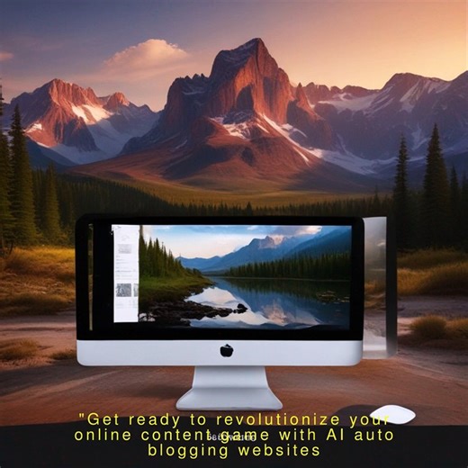 ai auto blogging website