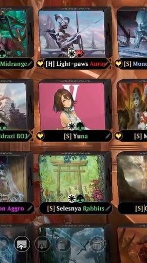 How To Customize Deck Names on MTGA #mtgarena #mtg
