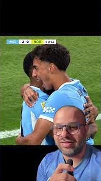 ALLAN MARCA SEU PRIMEIRO GOL PELO MANCHESTER CITY