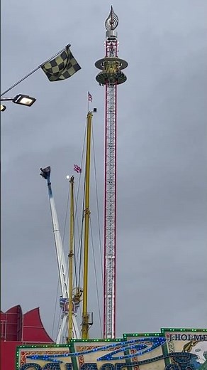 Goose Fair - Nottingham 2025 - tallest rotating drop tower in Europe