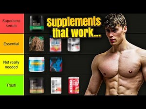 The Best Supplements For Muscle Growth (TIER LIST)