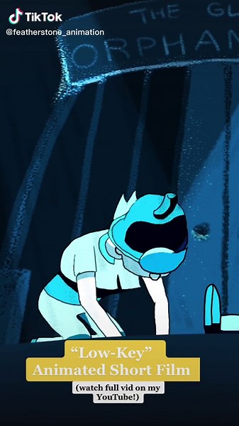 Check out the full animated short film “Low-Key” at my YouTube channel “Featherstone Animation”! #animation #shortfilm