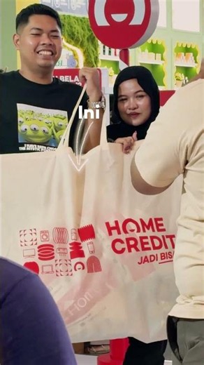 Ke PRJ belum lengkap kalau belum bawa Giant Snack Bag dari Home Credit🤭