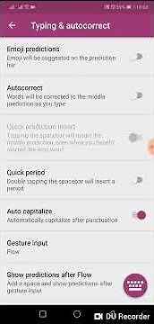 How to turn off swiftkey text autocorrect huawei p20
