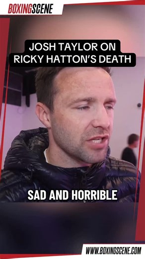 95 reactions · 10 comments | Josh Taylor was in a dark place in retirement when he heard about Ricky Hatton’s passing. Full interview on YouTube. | BoxingScene.com | Facebook