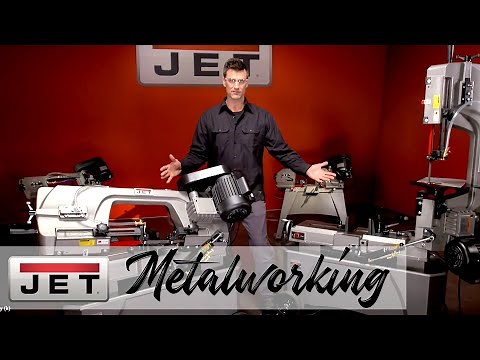 JET Deluxe 7 X 12 Vertical / Horizontal Metal Bandsaw Demo