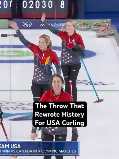 The throw that rewrote history for USA Curling.
