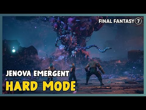 FF7 Rebirth - Jenova Emergent (Chapter 5) Hard Mode EASY STRATEGY | COMMENTARY