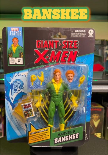 MARVEL LEGENDS X-MEN BANSHEE #toys #fyp #actionfigures #marvel #xmen