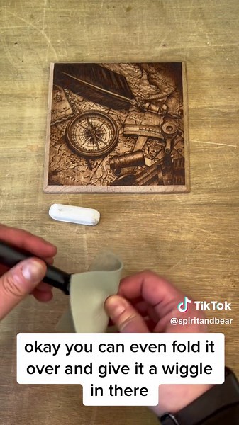 How to clean your Pyrography tip without scratching them! #pyro #pyrography #howto #pyrographyfun #woodworking #piro #pyrographyhowto #pyrographyartist