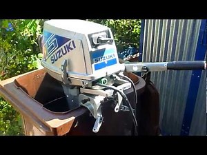Suzuki DT15 outboard cold start