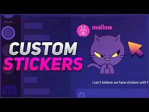 Custom Stickers On Your Discord Server - New Discord Update