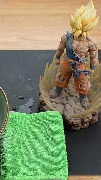 The art of cleaning: the challenge of an anime diorama