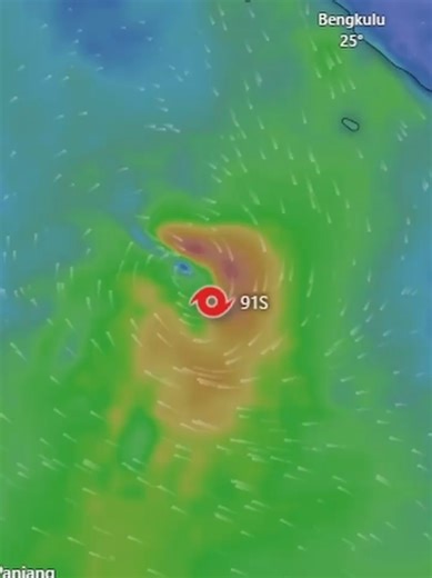 Mengenal 91S: Siklon Tropis Versi Windy