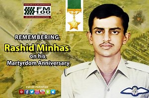 The Martyrdom Anniversary of Nishan-i-Haider recipient Rashid Minhas is being observed today. Born on February 17 1951, he remains the youngest officer to receive the Nishan-e-Haider award and was the first recipient of the highest honour of gallantry for the Pakistan Air Force. On this day in 1971, as a pilot still under training, Rashid was taxing out a T-33 Jet trainer for take-off, when a Bengali pilot instructor, Flight Lieutenant Mataur Rahman, forced his way into the rear cockpit. In mid-