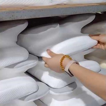 How It’s Made? Process Of Making Memory Foam Cervical Pillows #Factory #Manufacturing #asmr