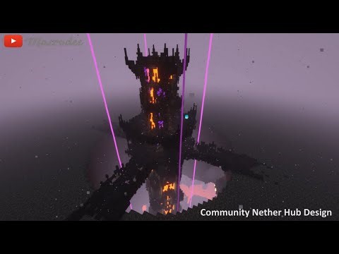 A Daring Nether Hub Design - [Reload]