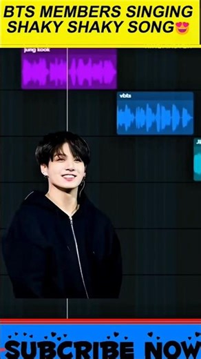 BTS MEMBERS SINGING SHAKY SHAKY SONG#shorts#btsfactbangla